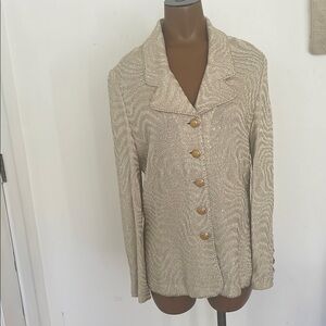 St. John Evening twinkling knit jacket